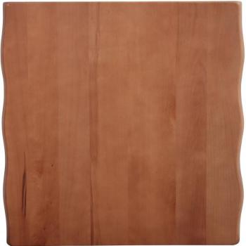 Preview: GASTRO BUCHE TISCHPLATTE mit Untergestell - BRASIL - 75X75 - 3.5 CM DICK